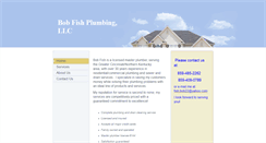 Desktop Screenshot of bobfishplumbing.com
